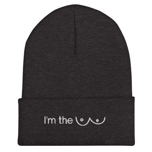 I'm the Tits Beanie (Dark Grey)