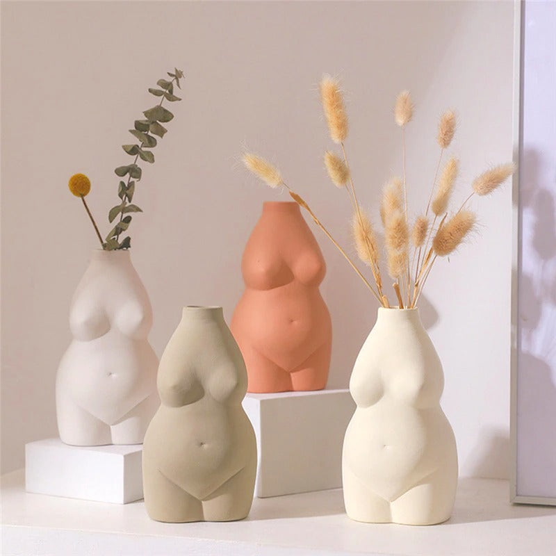 Body Confidence Decorative Vase