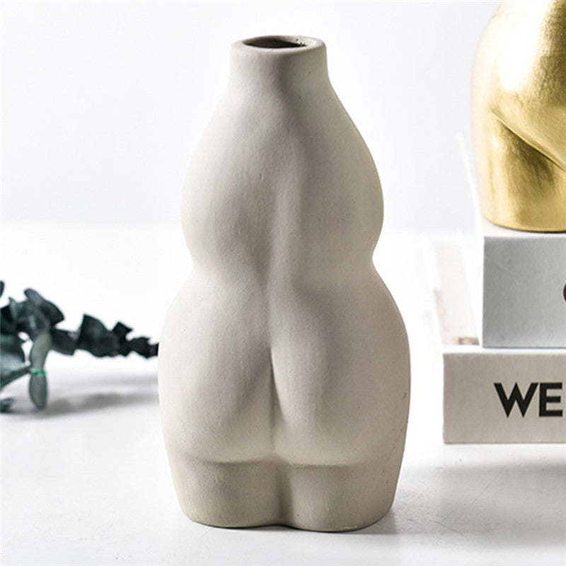 Body Confidence Decorative Vase