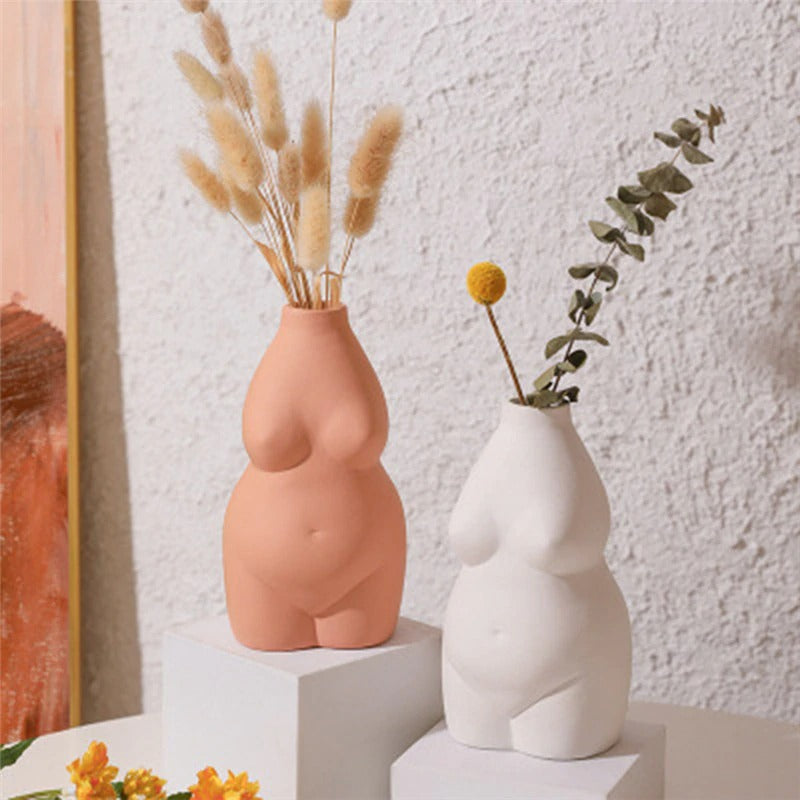 Body Confidence Decorative Vase